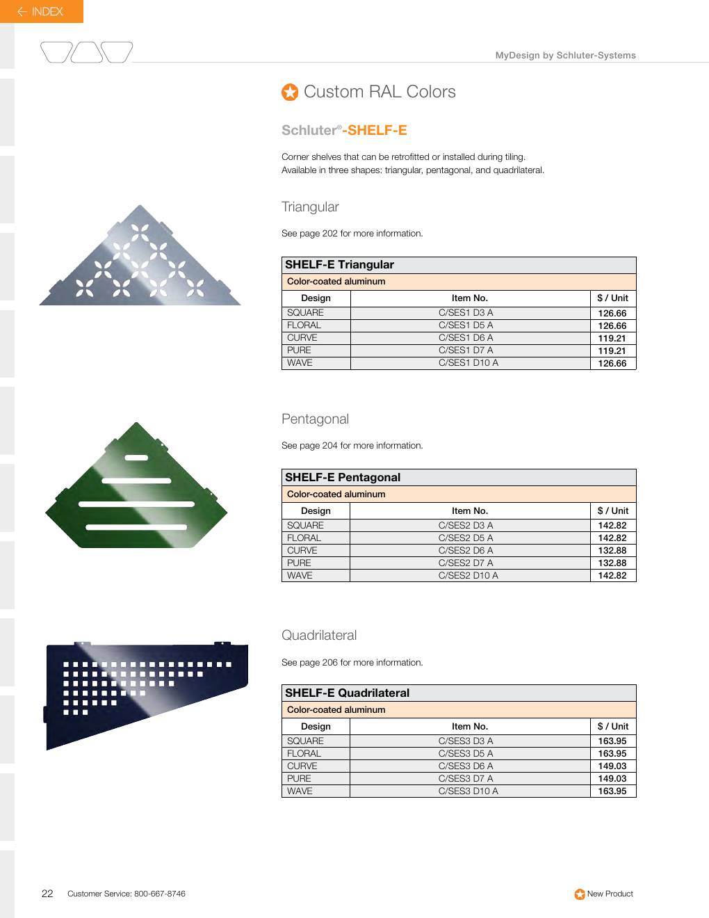 Schluter 2026 Canadian price list, page 24